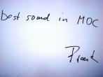 Best sound in MOC - Munich High End Audio Show